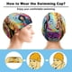 thumbnail image 3 of That Girl Lay Lay Gorro de Natación de Licra, Gorro de Baño de Tela Cómoda, Gorro Elástico Antideslizante para Hombres, Mujeres y Niños, 3 of 6