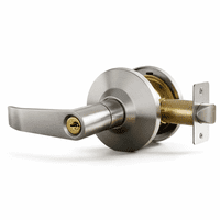 Genérico - Chapa Cerradura Manilla Puerta Interior Acero Inoxidable