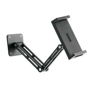 Magideal - Soporte De Pared Ajustable Giratorio Soporte Universal Para Dispositivos Base De Aleación De Aluminio Montaje Con Taladro Adecuado Para Hogares Oficin Desplegado 32Cm