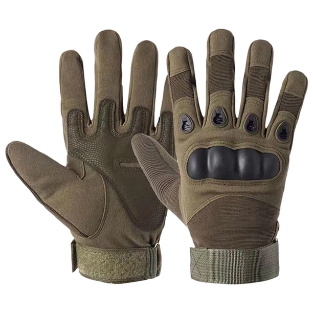 Guantes tácticos para hombres y mujeres, de todos los dedos, para combate, lucha, escalada, deportes al aire libre, motocicletas, etc.