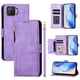 thumbnail image 1 of Funda tipo libro para OPPO A73 2020 4G con bolsillo con cremallera, cierre magnético, 7 ranuras para tarjetas y correa para la muñeca., 1 of 6
