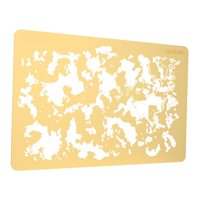 Magideal - Accesorios De Construcción De Plantilla De Aerógrafo De Latón Para Modelo 1/72 1/48 1/32 1/35, Decoración De Mesa De Paisaje De Diseño, Herramienta De Estilo C