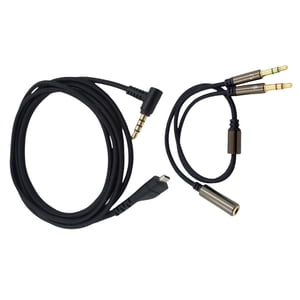 Bothyi - Cable De Repuesto De Audio De 6,5 Pies Para Steelseries Arctis 3 5 7 Pro Negro