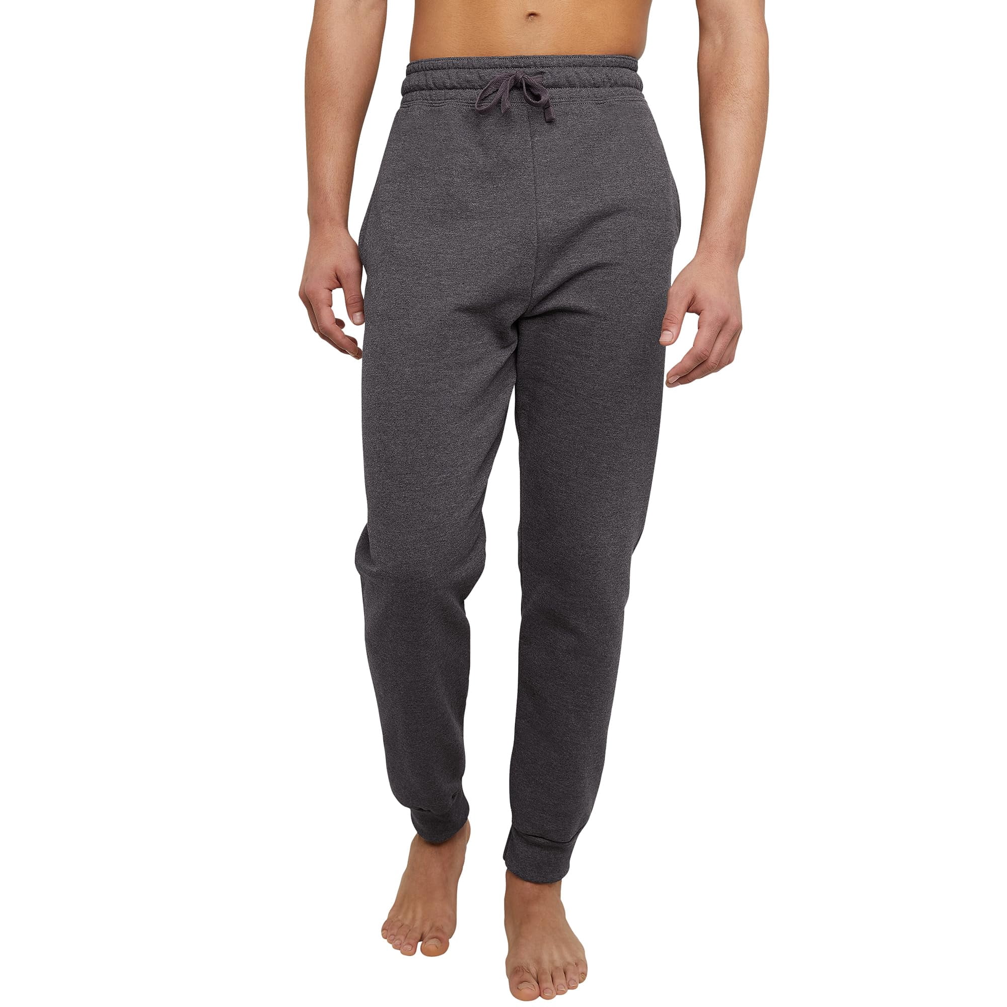 Pantalón De Chándal Hanes Para Hombre, Color Marrón Jaspeado, Talla L