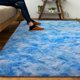 thumbnail image 2 of Alfombra DweIke 127x203cm de Peluche Suave Azul Antideslizante, 2 of 8