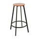 thumbnail image 1 of Piso taburete de bar elipse industrial, 1 of 4