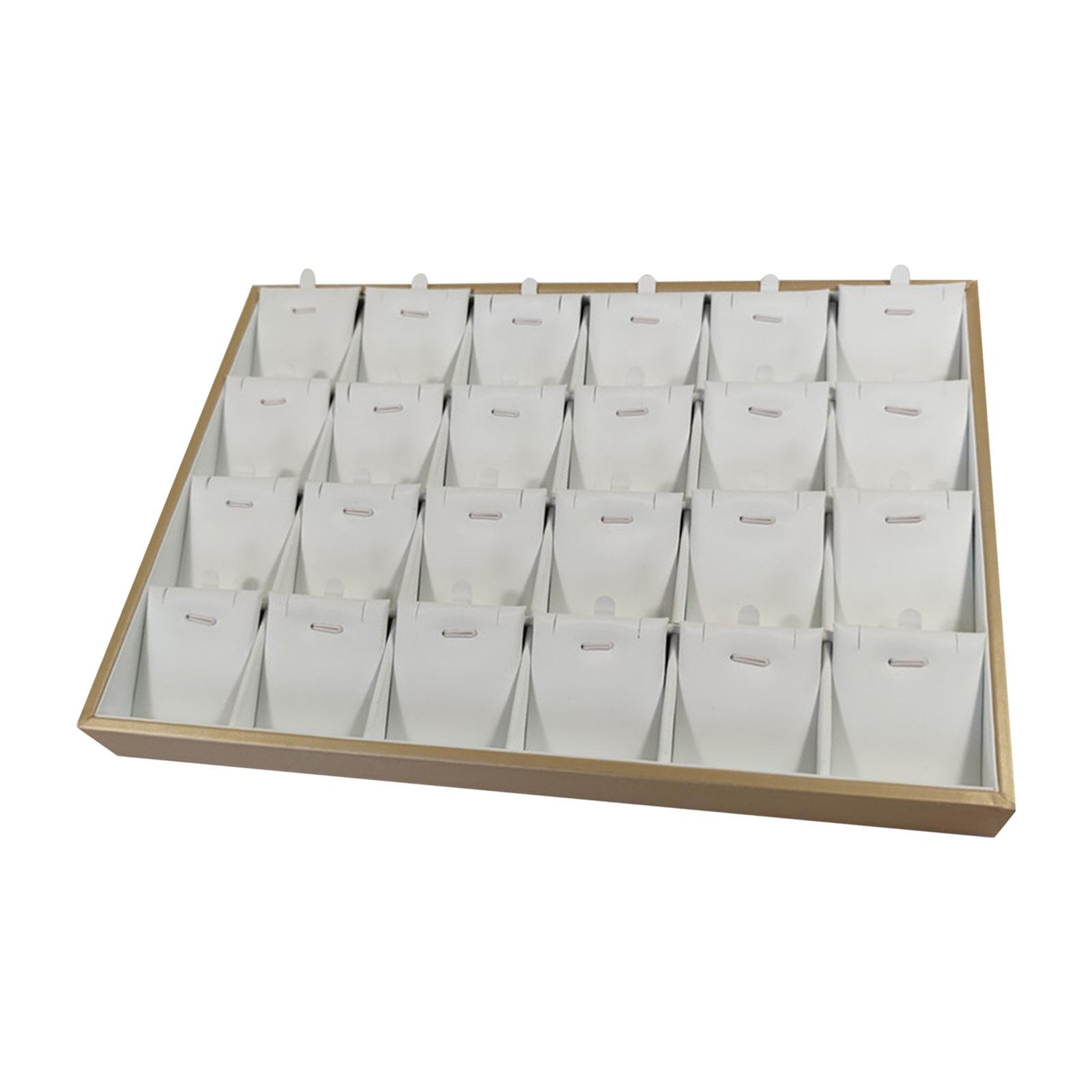 Magideal - Estuche De Almacenamiento Con Bandeja Para Joyas, Bandeja De Almacenamiento Multifunción Para Collares Y Colgantes, Organizador Para Centro Comercial, Estilo A