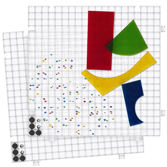 Alfombrilla de corte Glassco 29x29 cm Pack de 2 capturador de fragmentos