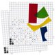 thumbnail image 1 of Alfombrilla de corte Glassco 29x29 cm Pack de 2 capturador de fragmentos, 1 of 8