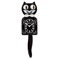 Kit Cat Klock - Kit De Reloj De Pared Cat Klock Gentlemen The Original Classic Black