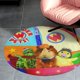 thumbnail image 4 of ¡Los Wonder Pets! Alfombra Redonda de Felpa Coral, Antideslizante, No Desprende Pelusas, Lavable y Duradera para Salón, Dormitorio y Habitación de Niños 60cm, 4 of 6