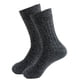 thumbnail image 1 of Calcetines de doble aguja con giro para hombre, calcetines extra grandes de línea paralela, forrados, gruesos y cálidos, de lana de conejo, calcetines casuales de tubo medio., 1 of 5