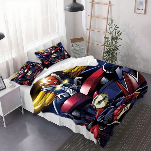 3pcs Demon God Z Inspired Poster Duvet Cover Set - Includes a Duvet Cover And Pillowcases s And Bedding Great for Decoration