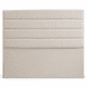 thumbnail image 1 of Respaldo de cama Tubular horizontal 2 plaza felpa crudo, 1 of 2
