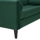 thumbnail image 4 of Sofa Retro 3 Cuerpos Felpa Verde Botella, 4 of 6