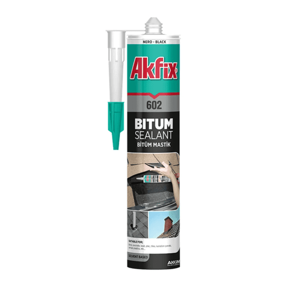 Sellador Bituminoso Asfaltico Akfix 602 Reparacion Techos
