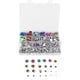 thumbnail image 1 of 1700 piezas de ojos saltones de colores, diferentes tamaños, autoadhesivos, para manualidades, con caja de almacenamiento para manualidades, juguetes para niños y muñecas., 1 of 8