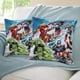 thumbnail image 3 of Los Vengadores Fundas de almohada de terciopelo con tema, regalos de funda de almohada, decoración para el hogar, cojín de lanzar, regalo de cumpleaños para fans y parejas.56*56cm., 3 of 6