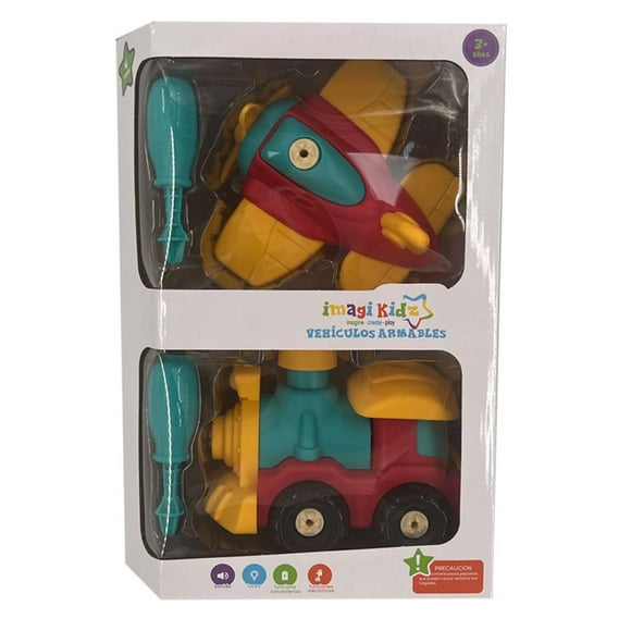 Pack 2 Vehiculos Armables