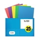 thumbnail image 1 of Carpetas de papel SUNEE con bolsillos, paquete de 25 colores surtidos, 1 of 7