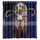 thumbnail image 1 of Cortina de ducha Sailor Moon, juego de cortina de baño con ganchos, tamaño 66 x 72 pulgadas, 1 of 3