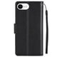 thumbnail image 2 of Funda Cartera para iPhone 16e con Tarjetero, Soporte y Cordón - Protección Negro, 2 of 5