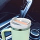 thumbnail image 4 of Tapa de repuesto para vaso Stanley Cup de 40 oz, paquete de 2 tapas transparentes de repuesto para vaso de viaje Stanley, a prueba de derrames, compatible con accesorios Stanley Cup., 4 of 5