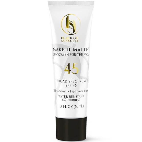Protector solar BLACK GIRL SUNSCREEN Make It Matte SPF 45 Face