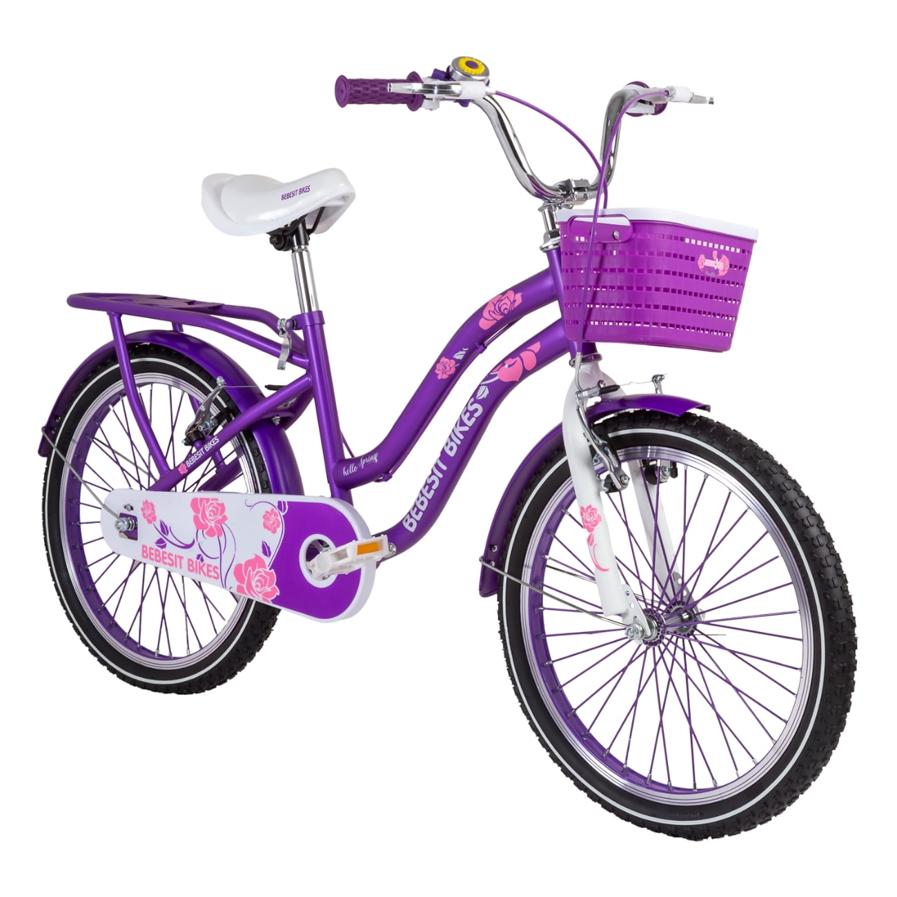 Bebesit - Bicicleta Infantil Queen Aro 20 Morada