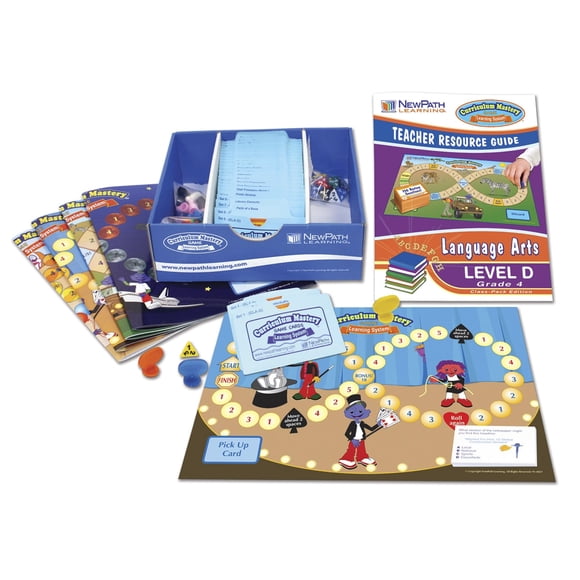 Juego de maestría curricular NewPath Learning Grade 4 con paquete de clases