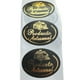 thumbnail image 2 of Sticker Producto Artesanal Negro 100un 38mm, 2 of 2