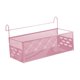 thumbnail image 1 of Cesta De Almacenamiento Colgante De Hierro Para Mesita De Noche, Ideal Para Dormitorios, Apartamentos Y Literas, Color Rosa, 1 of 5