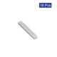 thumbnail image 4 of Uxcell 16Pack M4 x 20mm 0.7mm Pitch 304 Acero Inoxidable Varillas Roscadas Completamente, 4 of 6