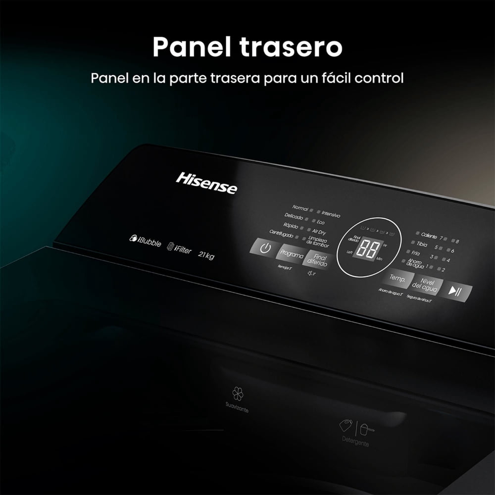 Hisense WT3I2123UT 21 kg Titanium Grey, foto 2