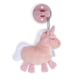 thumbnail image 2 of Chupete Lovey Set Itzy Ritzy de silicona con forma de unicornio, 2 of 3
