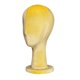 thumbnail image 3 of Cabeza Femenina Maniquí Sombrero Peluca Soporte De Exhibición Para Auriculares Gafas Sombrero De Halloween Amarillo, 3 of 5