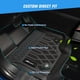 thumbnail image 2 of Tapetes de piso Nilight de TPE para Chevy Silverado y GMC Sierra 2007-14, 2 of 7
