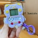 thumbnail image 2 of Cartoon Cute Game Keychain, Plastic Handheld Game Console, Classic Educational Toy Keychain, Mini Nostalgic Video Game Player Suitable For Jewelry And Accessories, 2 of 2