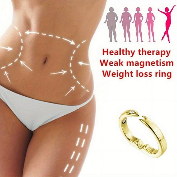 Adjustable Magnetic Ring for Lymph Detox and Daily Wear - Silver Plated Cuff Ring with Magnetic Therapy Benefits