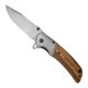 thumbnail image 3 of Cuchillo Navaja 1 Pieza Acero Inoxidable - Madera Negro - Café, 3 of 3
