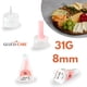 thumbnail image 4 of Puntas para pluma GLUCO-CARE 31G x 8 mm punta ultrafina caja con 100 piezas, 4 of 7