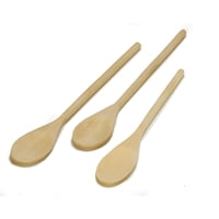 Cucharas De Madera Imusa Maplewood, Antiarañazos, Para Cocinar, 3 Piezas