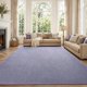 thumbnail image 1 of Alfombra de Área FinRèc Home 274 cm x 183 cm Púrpura/Blanco, 1 of 8