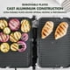 thumbnail image 4 of Póngase en contacto con parrilla y plancha GreenPan Electric de acero inoxidable, 4 of 8