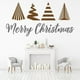 thumbnail image 2 of Decomural Merry Christmas Festive Trees WS-50045, 2 of 2