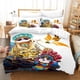 thumbnail image 2 of Chinese Cartoon Dragon Pe Opera Quilt Duvet Cover Set Bedroom Decor3-Piece Bedding Set, 2 of 5