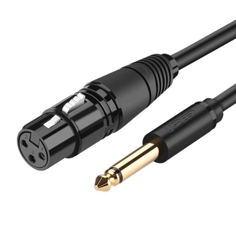 Cable Plug 6.3Mm/Xlr H 2M Blindado Ugreen Av131