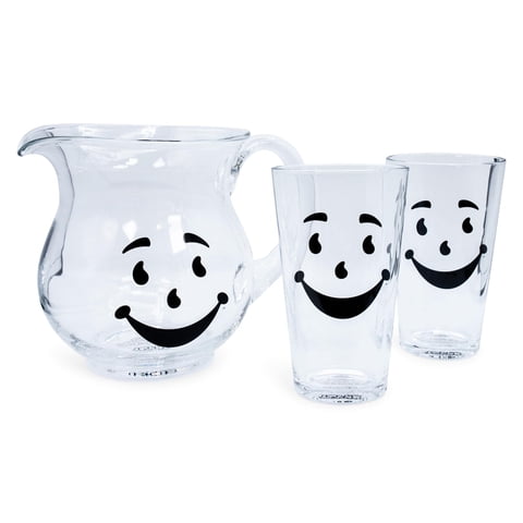 Set De Jarra Y Vaso De Pinta Toynk Kool-Aid Man 1,9 L/500 Ml