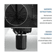 thumbnail image 3 of Parasol Delantero De Vehiculos B-equip Beq1112 Negro, 3 of 3