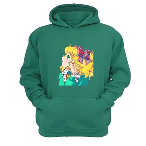 Polerón Canguro Candy Verde Aguamarina Talla M Unisex
